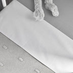 Laken met naam - uni White  100x150 - Meyco