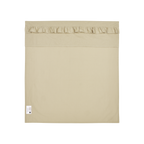 Laken Ruffle met naam - sand 100x150 cm - Meyco