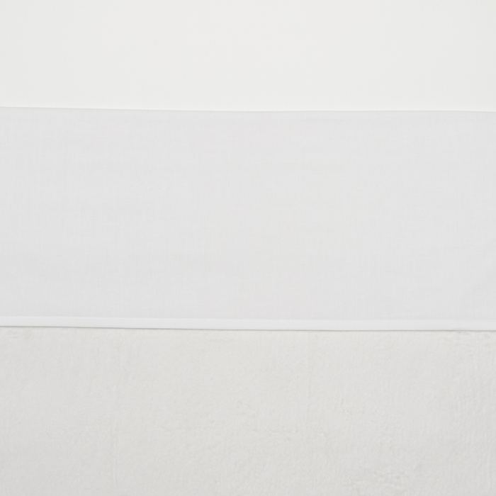 Laken met naam - uni White  100x150 - Meyco